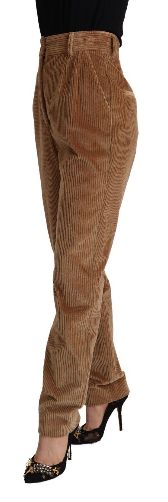 Pantalon Dolce & Gabbana skinny marron