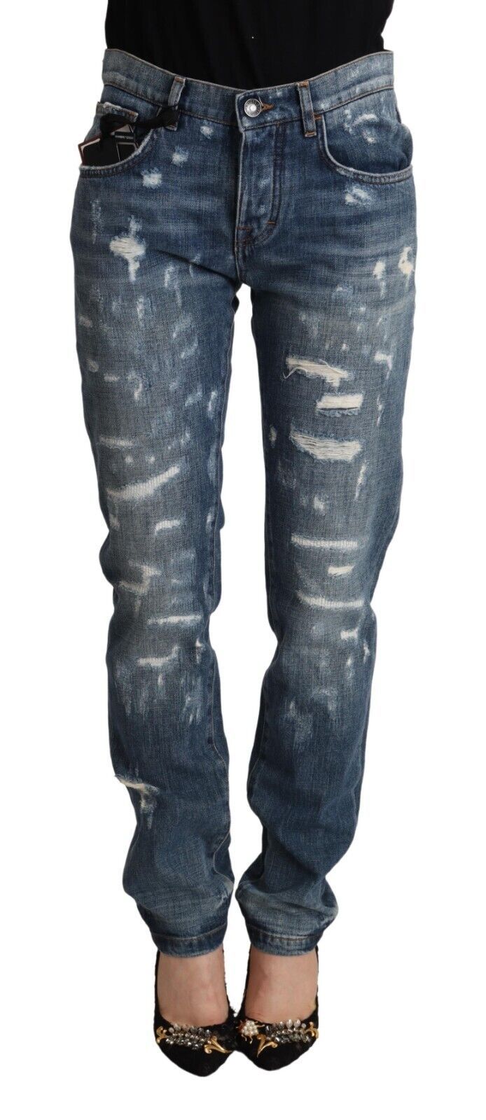 Jeans Dolce & Gabbana boyfriend bleus