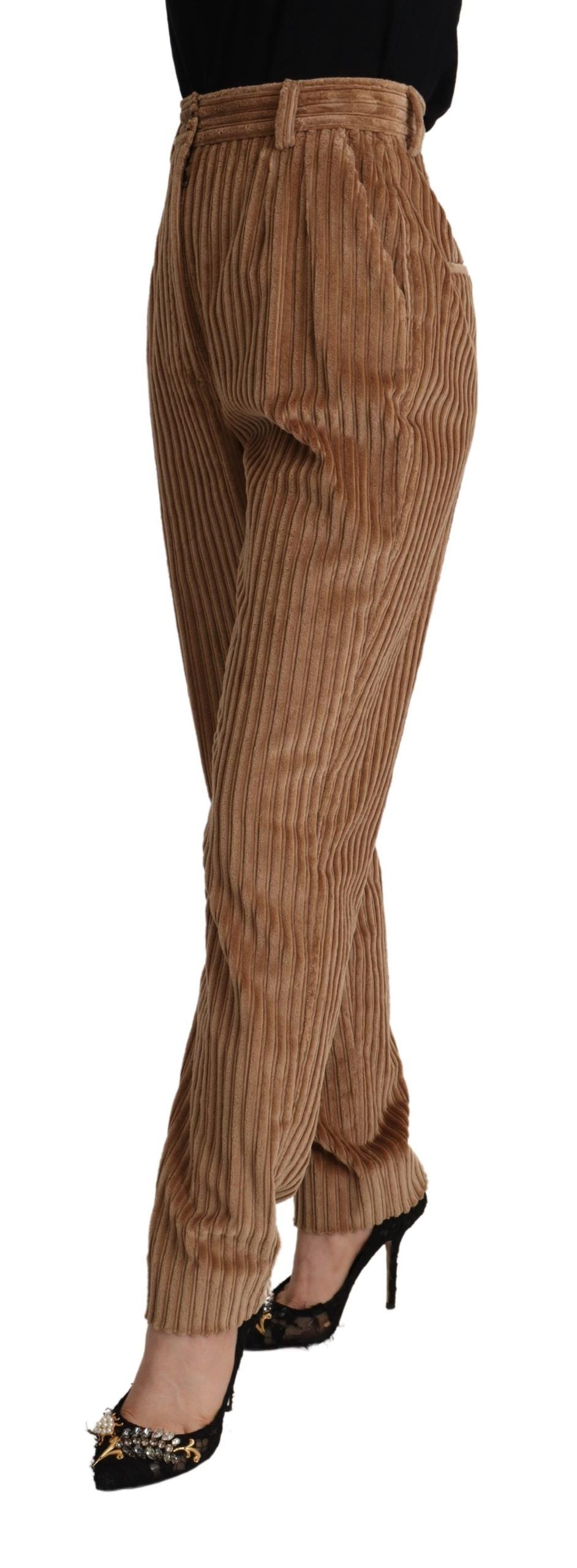 Pantalon Dolce & Gabbana tapered brun