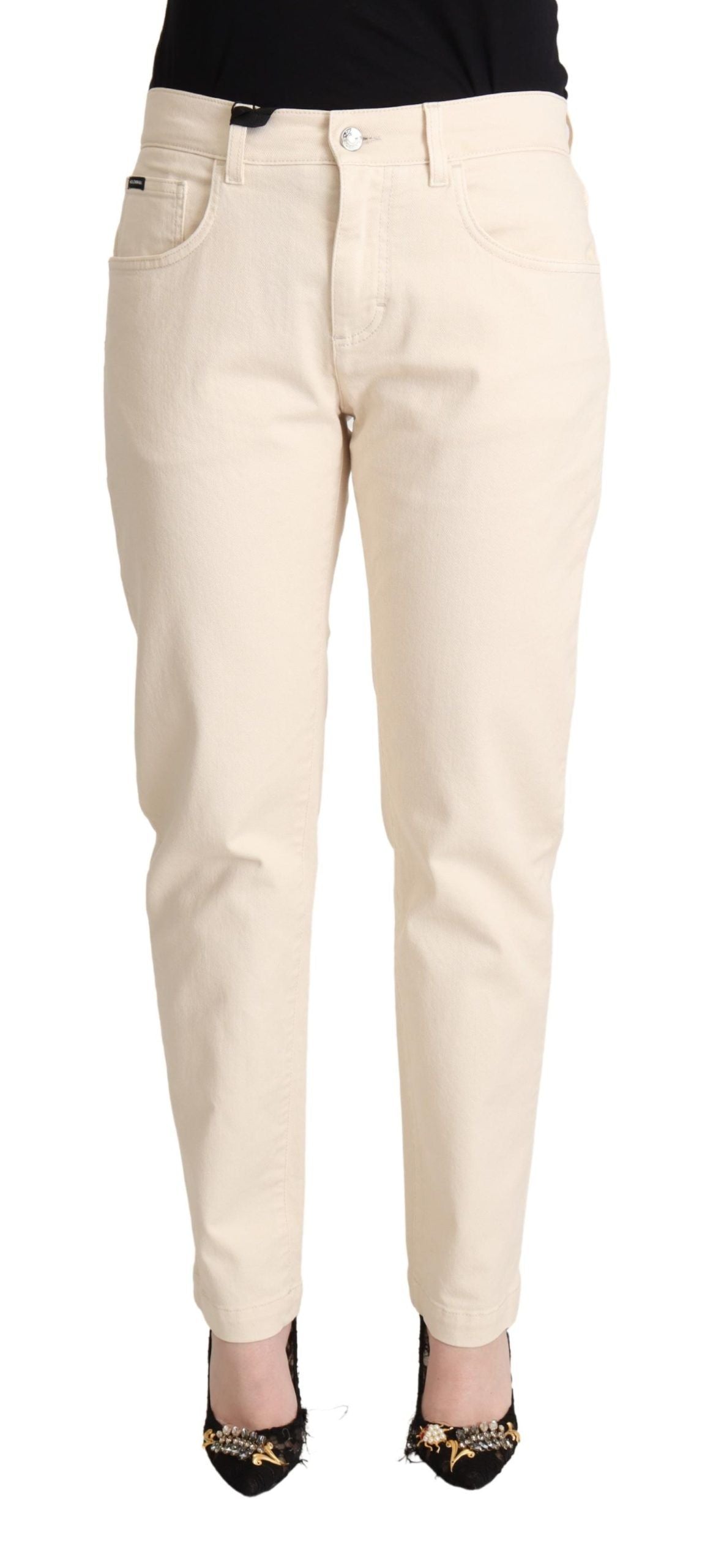 Jeans DOLCE & GABBANA skinny blancs