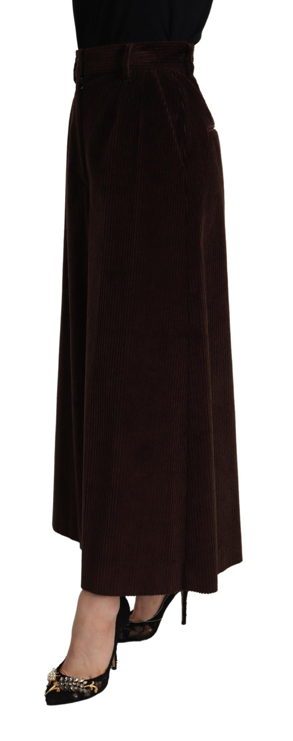 Pantalon Dolce & Gabbana large bordeaux