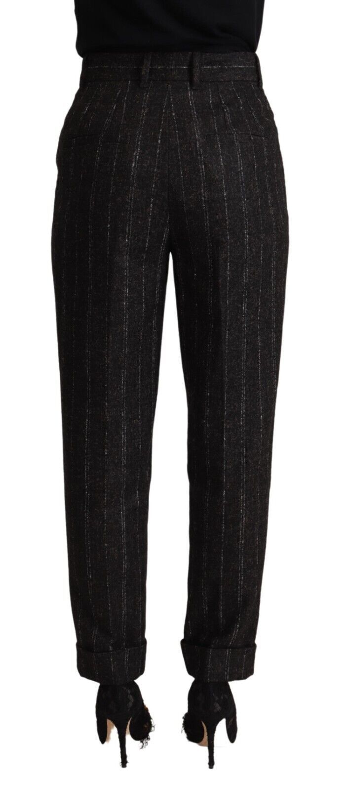 Pantalons Dolce & Gabbana rayés noirs