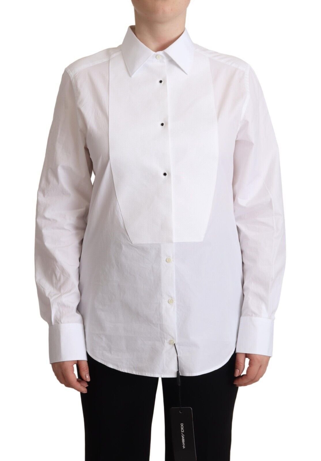 Chemise Dolce & Gabbana col blanc