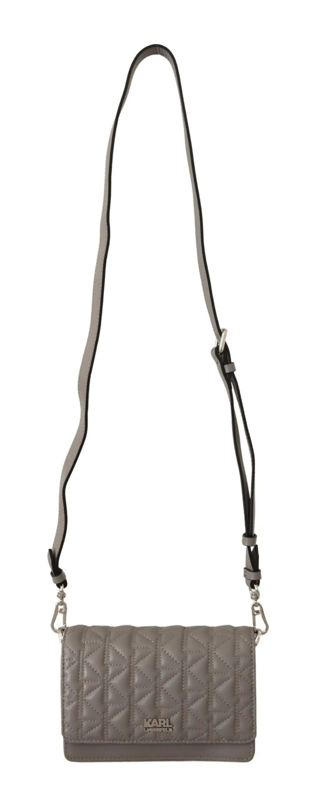 Sac bandoulière Karl Lagerfeld gris clair Karl Lagerfeld