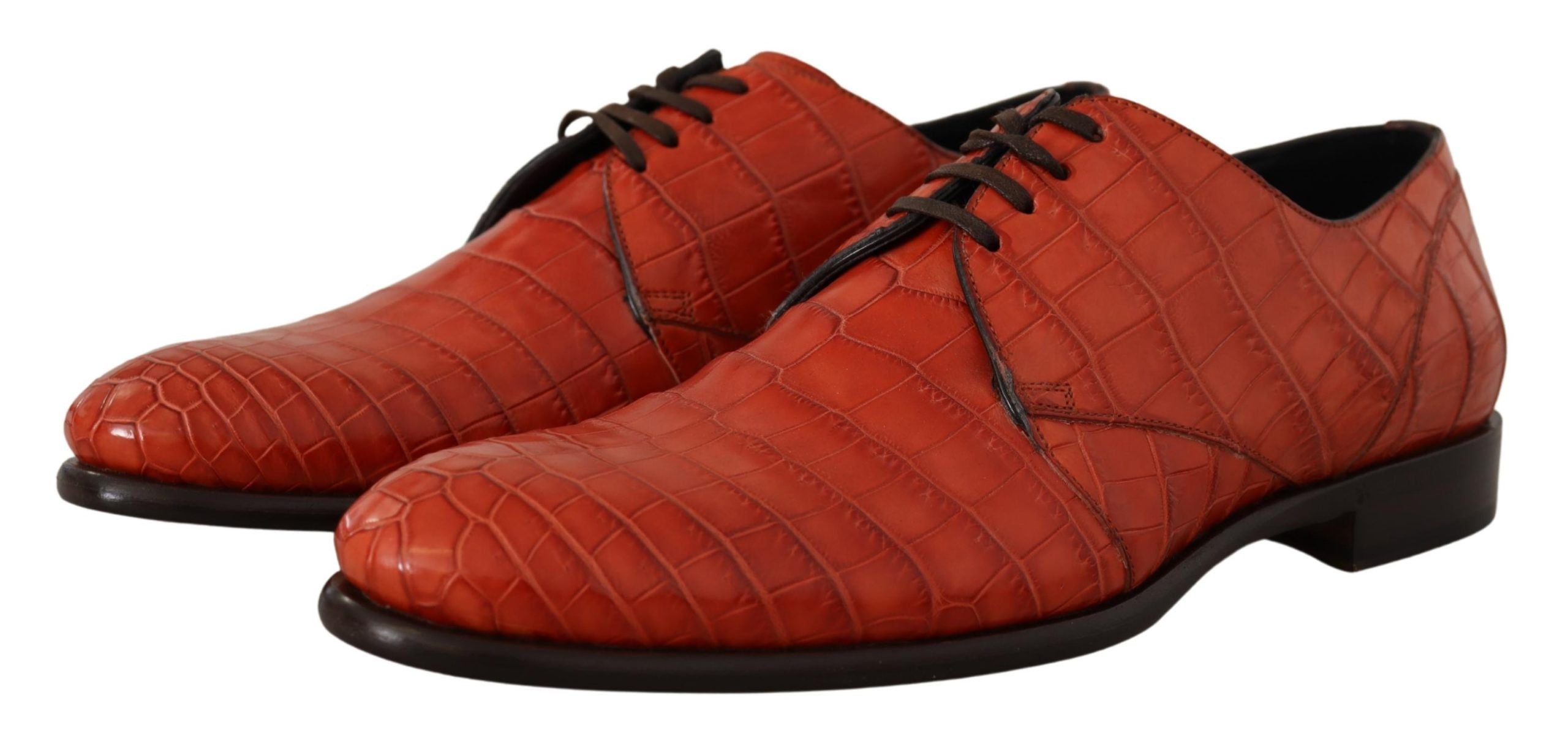 Chaussures Dolce & Gabbana derby orange