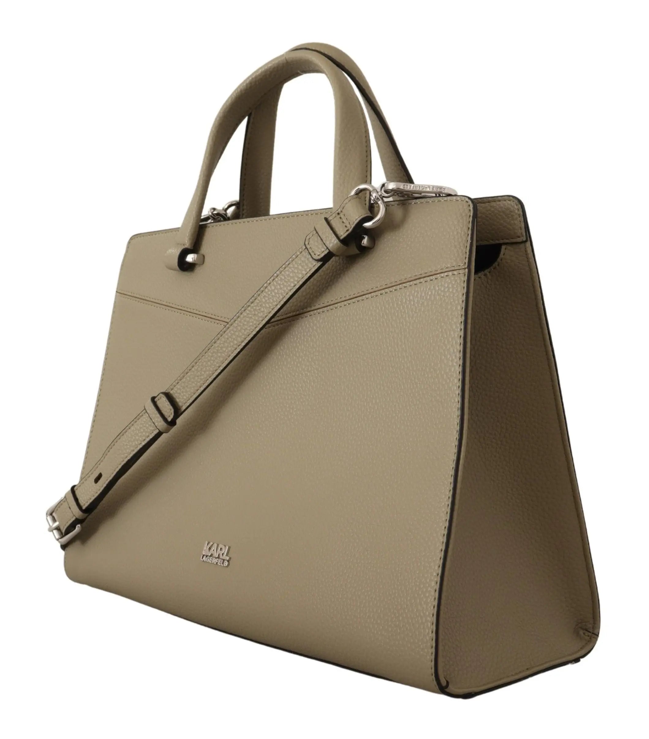 Sac cabas Karl Lagerfeld vert sauge Karl Lagerfeld