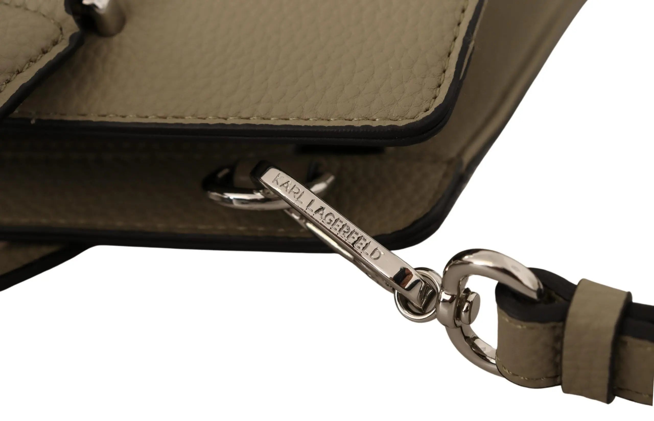 Sac cabas Karl Lagerfeld vert sauge Karl Lagerfeld