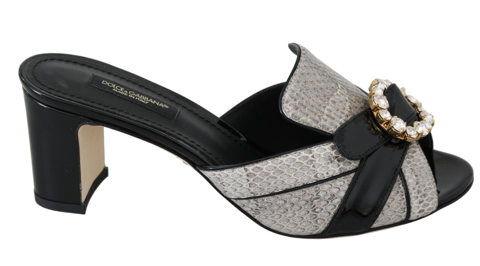 Sandales Dolce & Gabbana noires grises