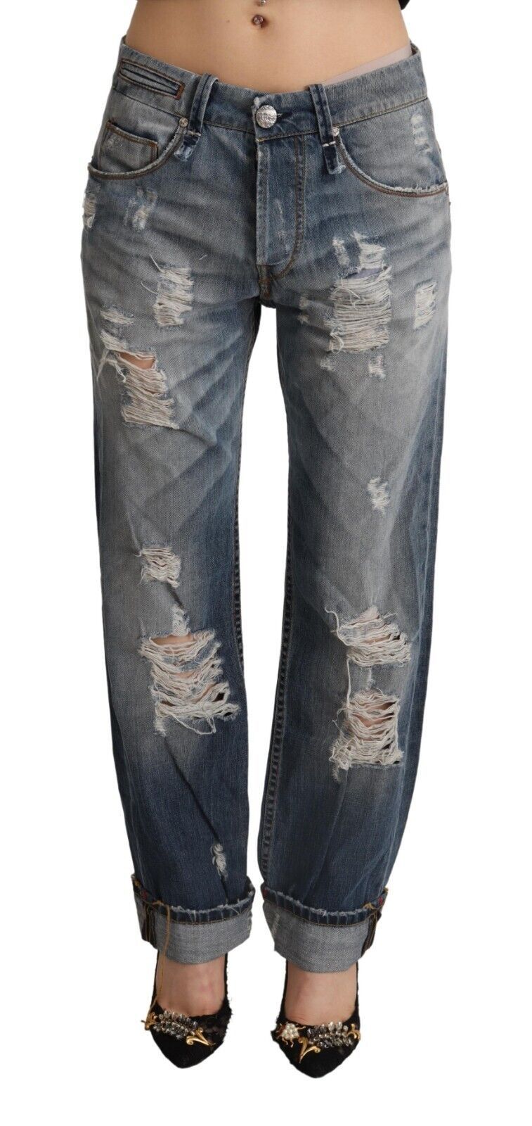 Jeans ACHT Baggy bleu