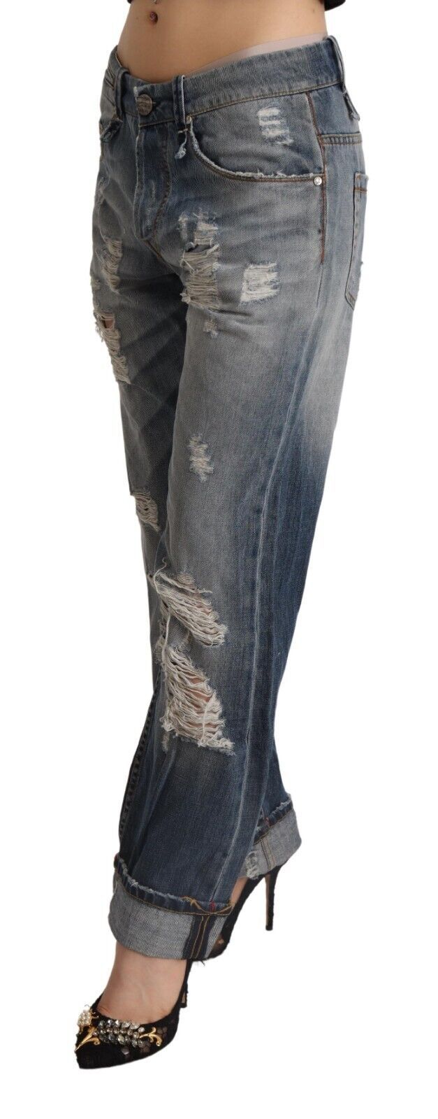 Jeans ACHT Baggy bleu