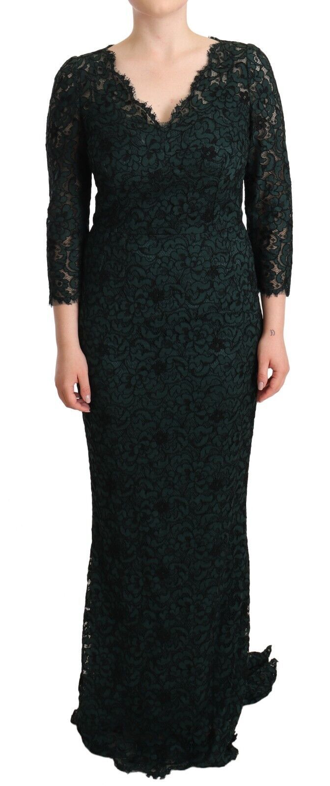 Robe Dolce & Gabbana verte Dolce & Gabbana