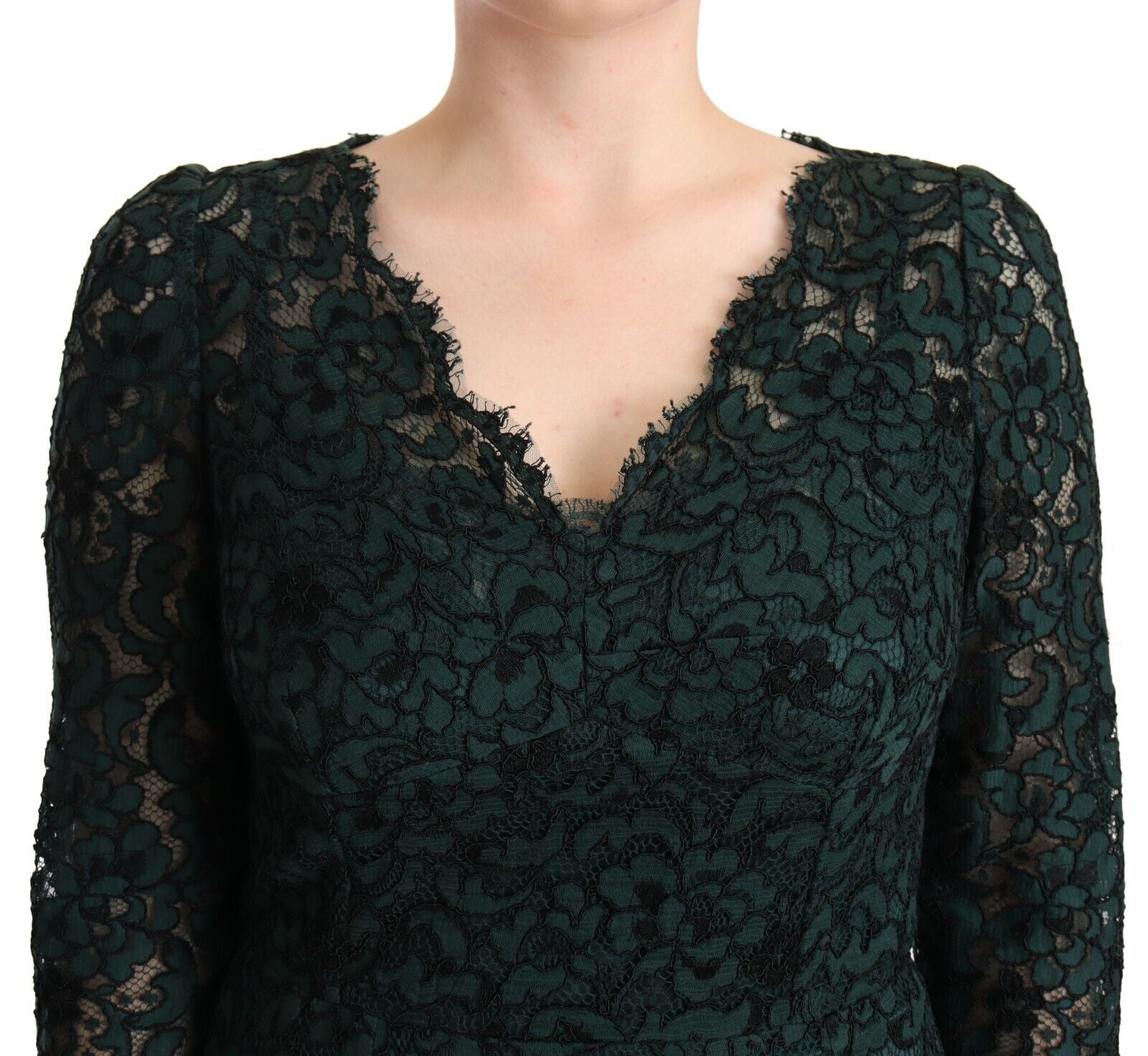 Robe Dolce & Gabbana verte Dolce & Gabbana