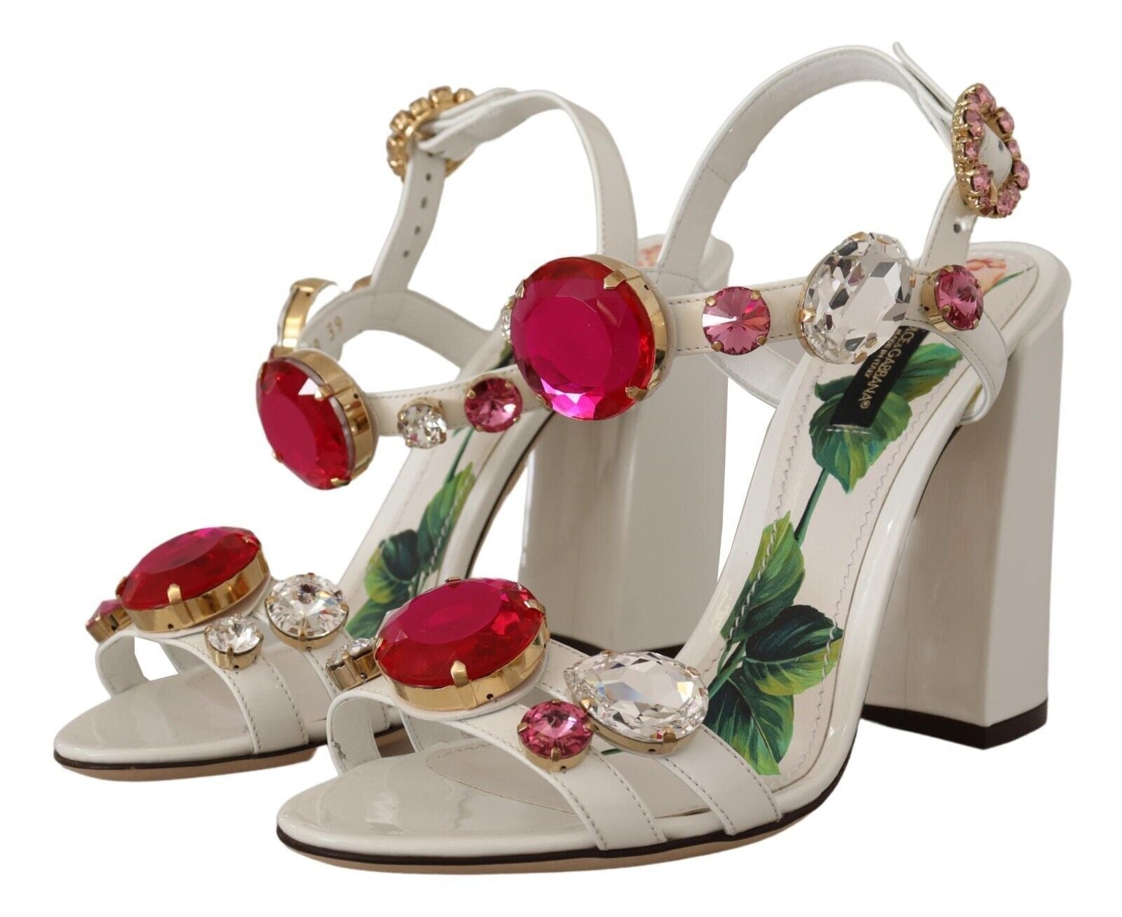 Sandales Dolce & Gabbana Keira blanches