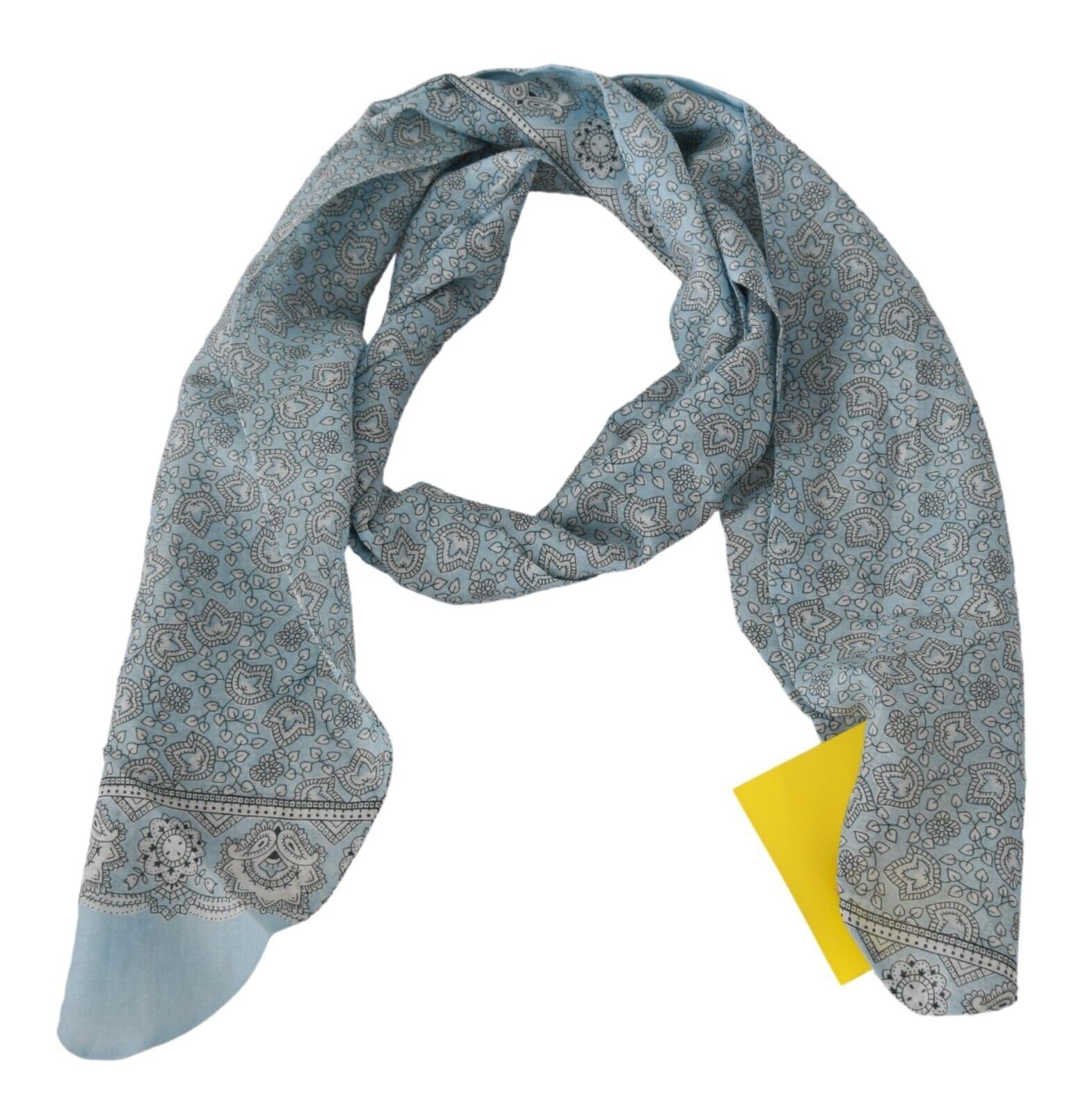 Foulard Ermanno Scervino bleu clair