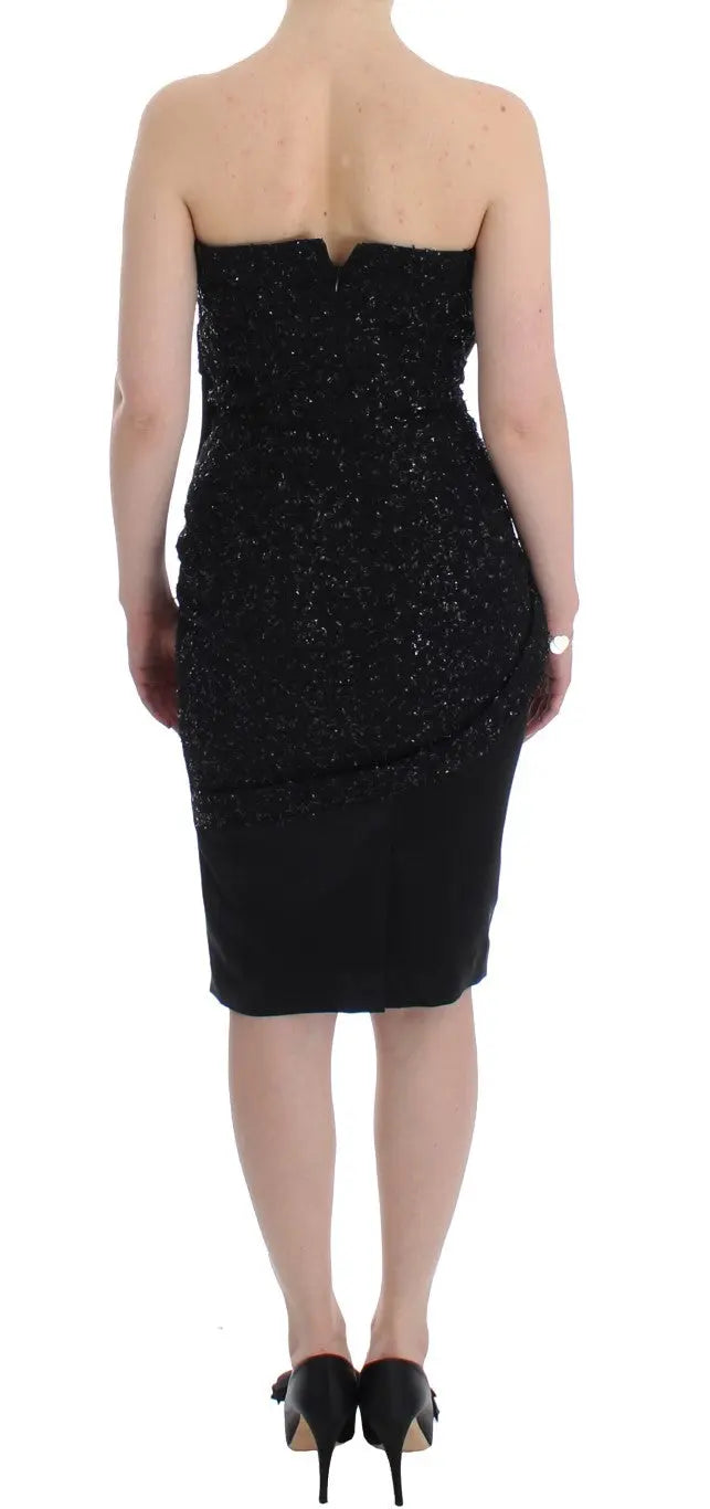 Robe Masha Ma Strapless noire Masha Ma