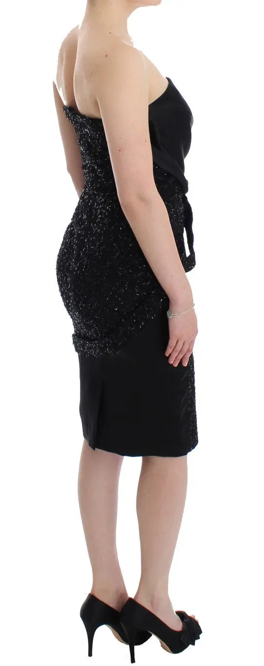 Robe Masha Ma Strapless noire Masha Ma