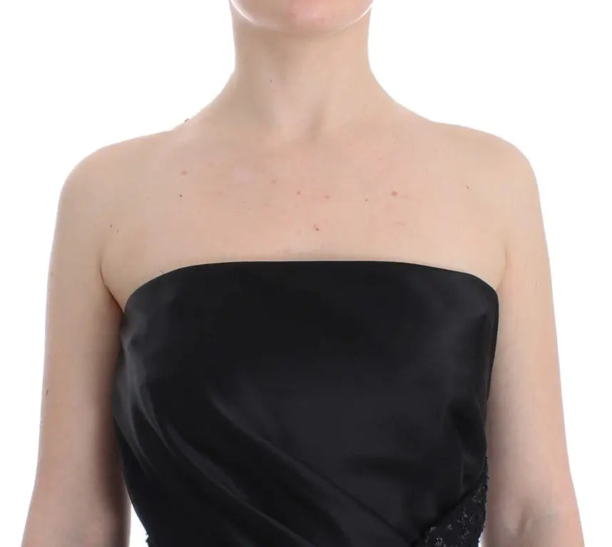 Robe Masha Ma Strapless noire Masha Ma