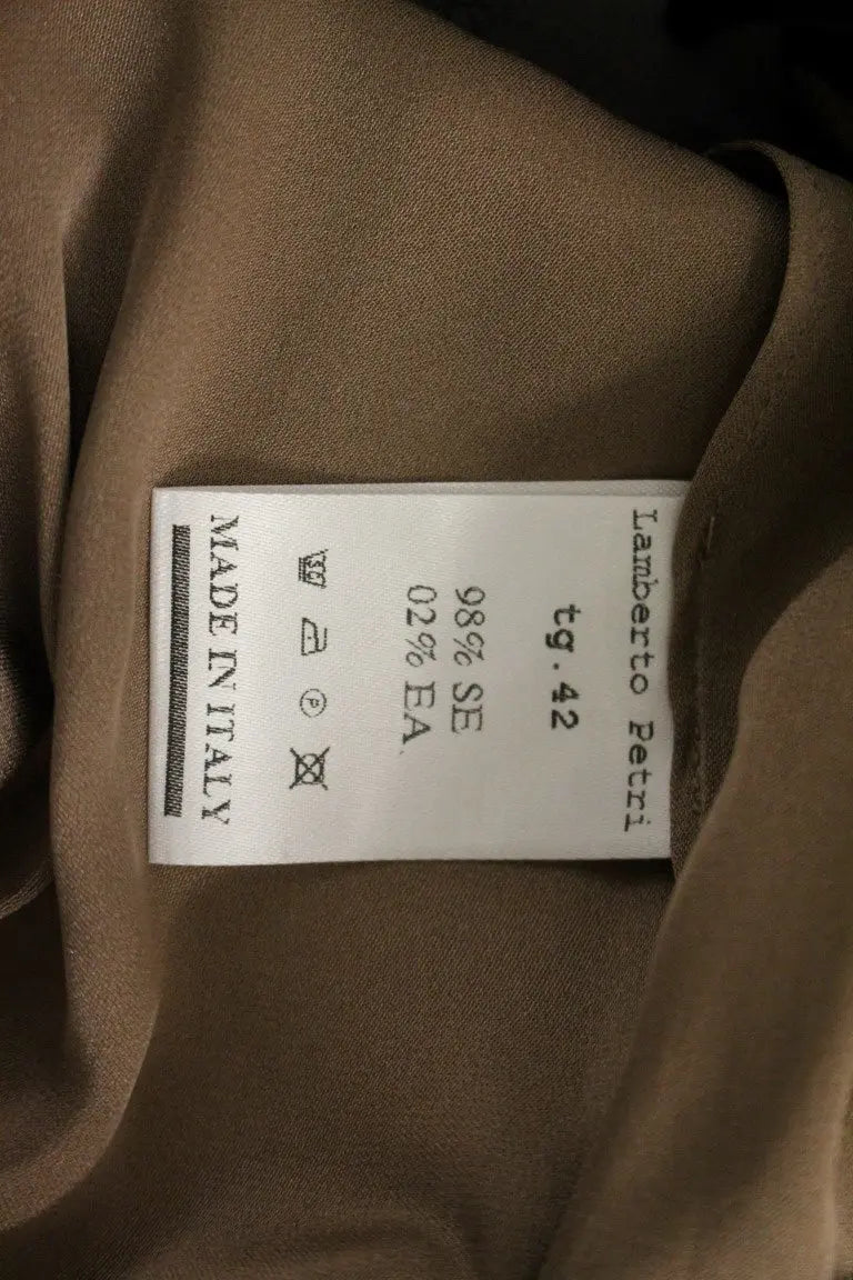 Robe Lamberto Petri Shift brune Lamberto Petri