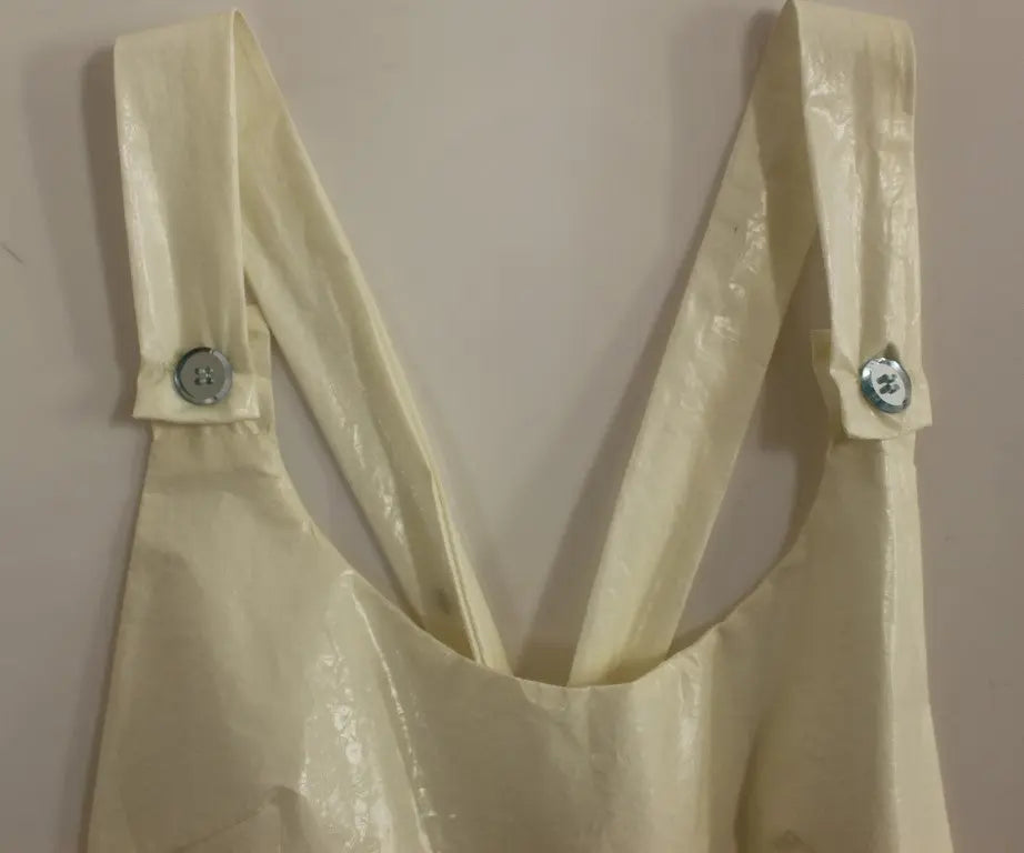 Robe Licia Florio Halterneck blanche Licia Florio