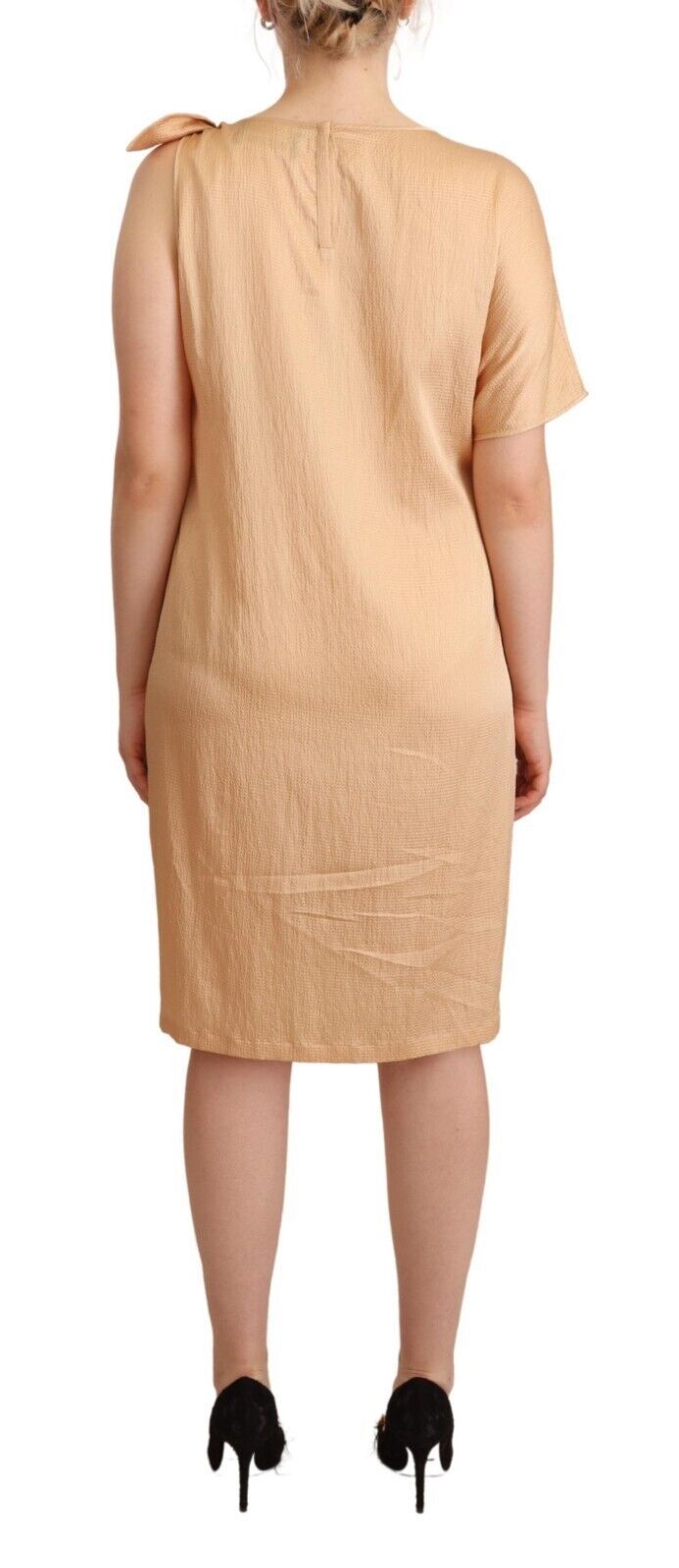 Robe BOUTIQUE MOSCHINO à une manche beige Moschino