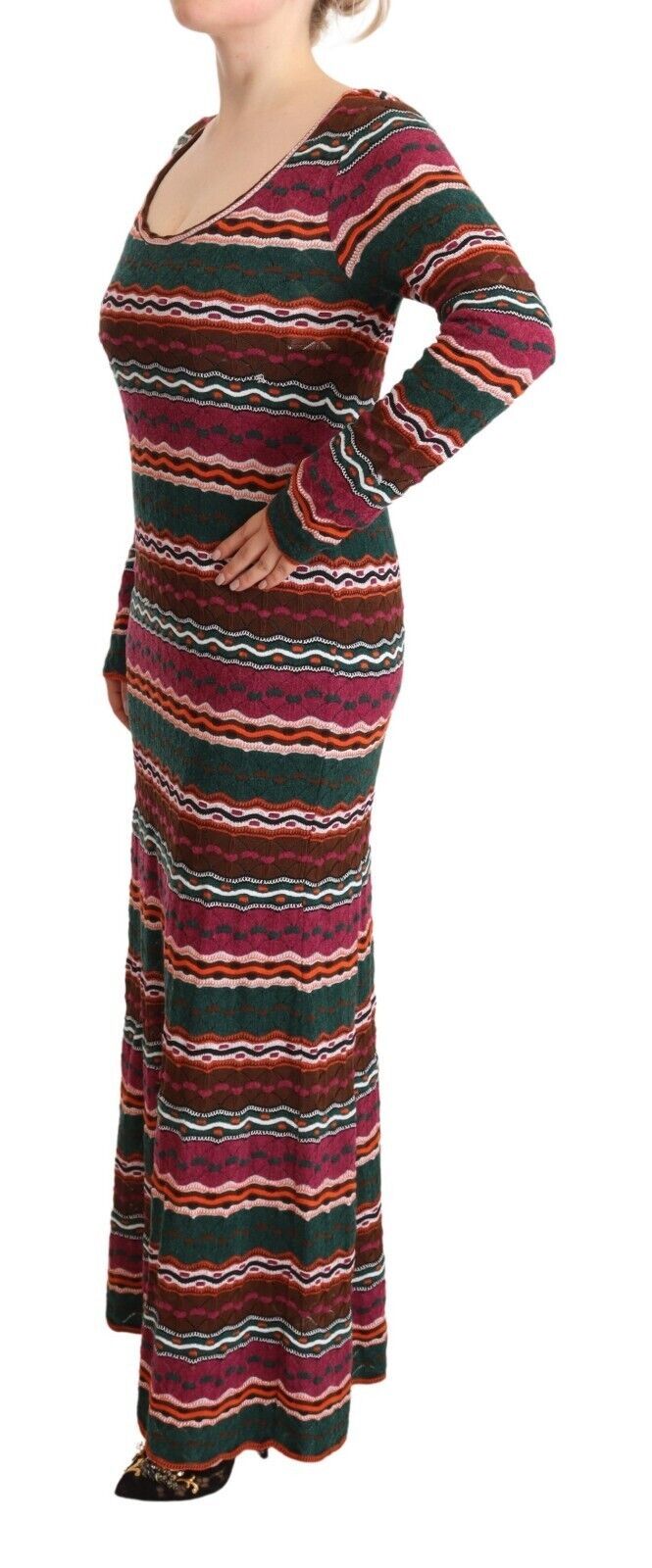Robe MISSONI multicolore à rayures Missoni
