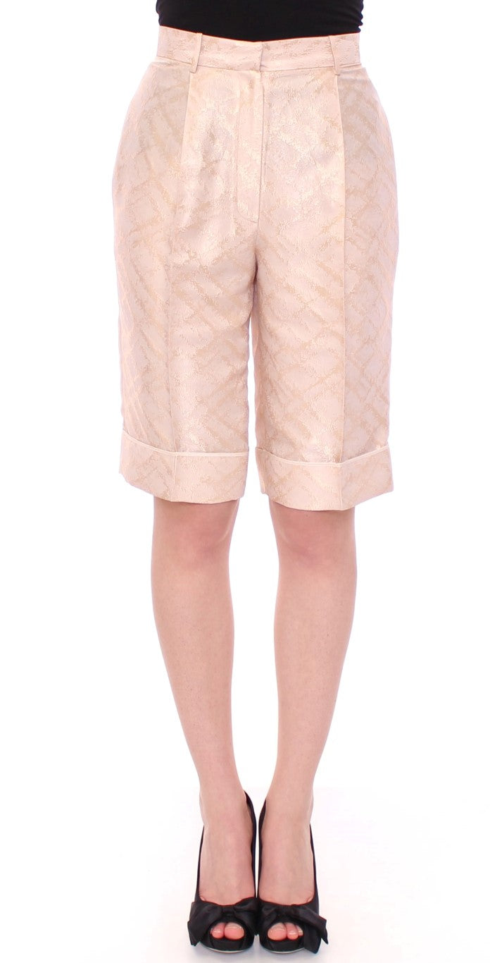 Shorts Zeynep Tosun brocade beiges