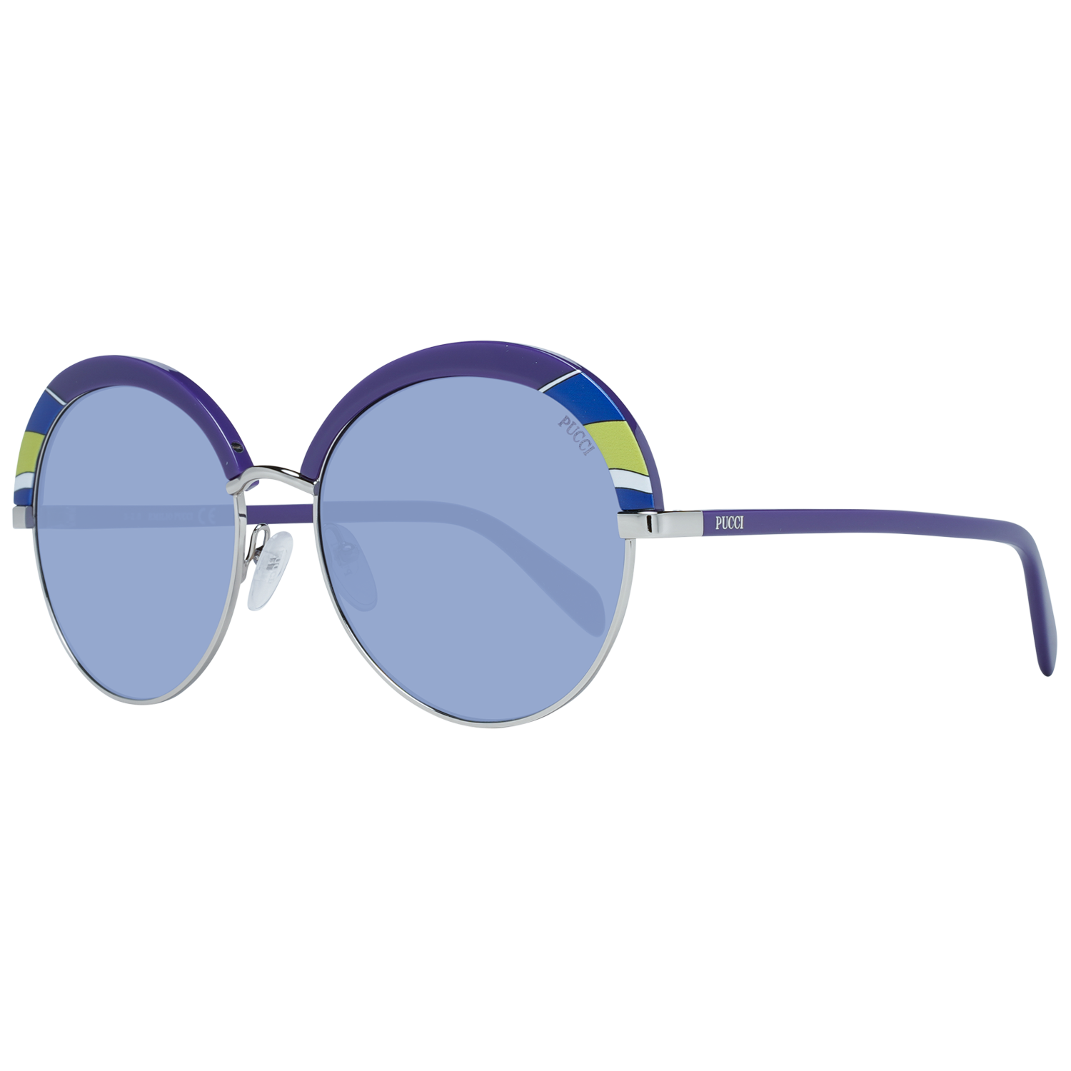 Lunettes de soleil Purple ovales violettes
