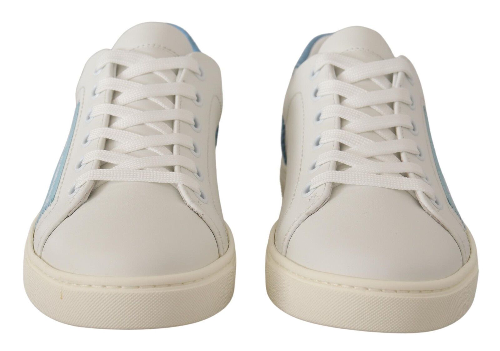 Baskets Dolce & Gabbana blanches et bleues