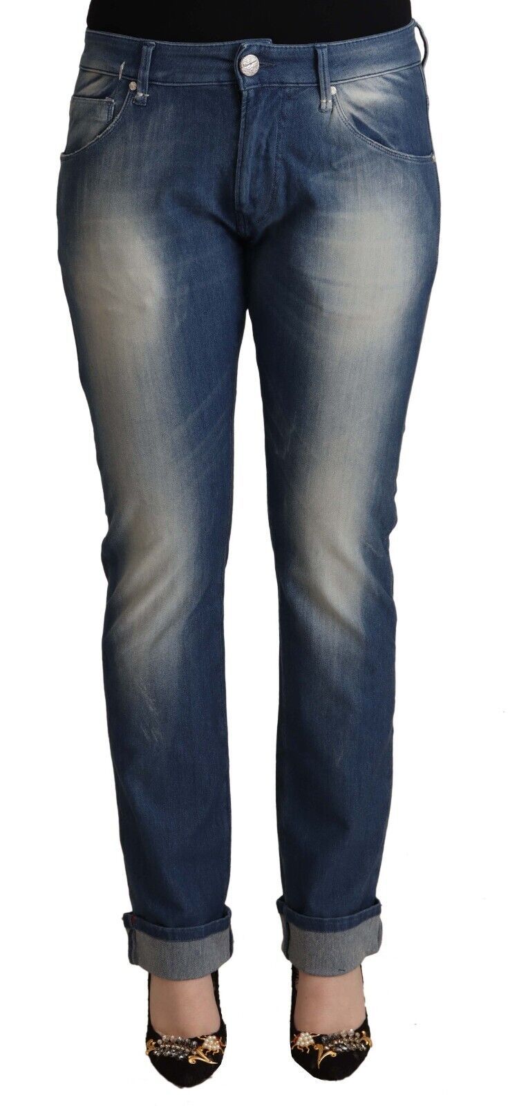 Jeans ACHT Mid Waist bleus