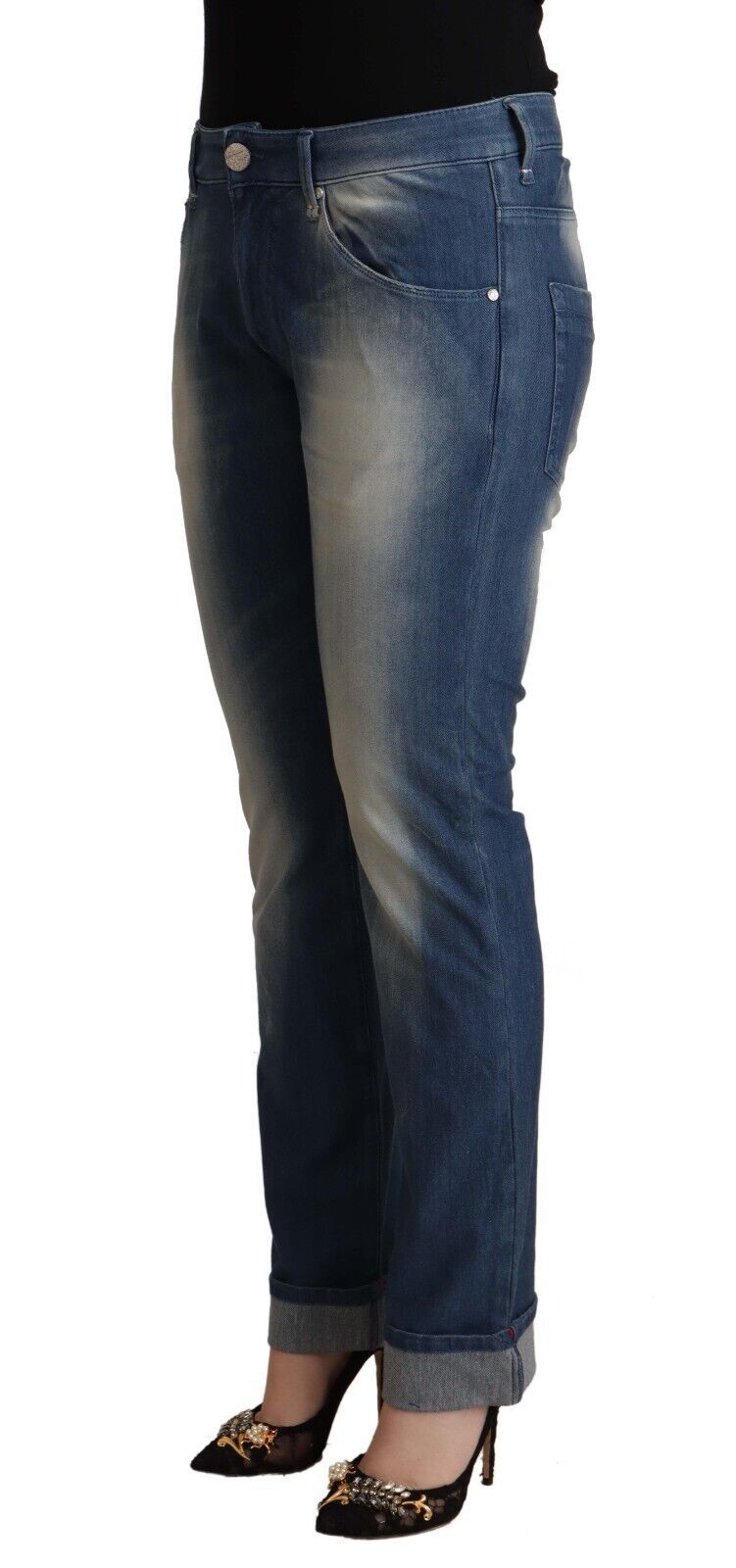Jeans ACHT Mid Waist bleus