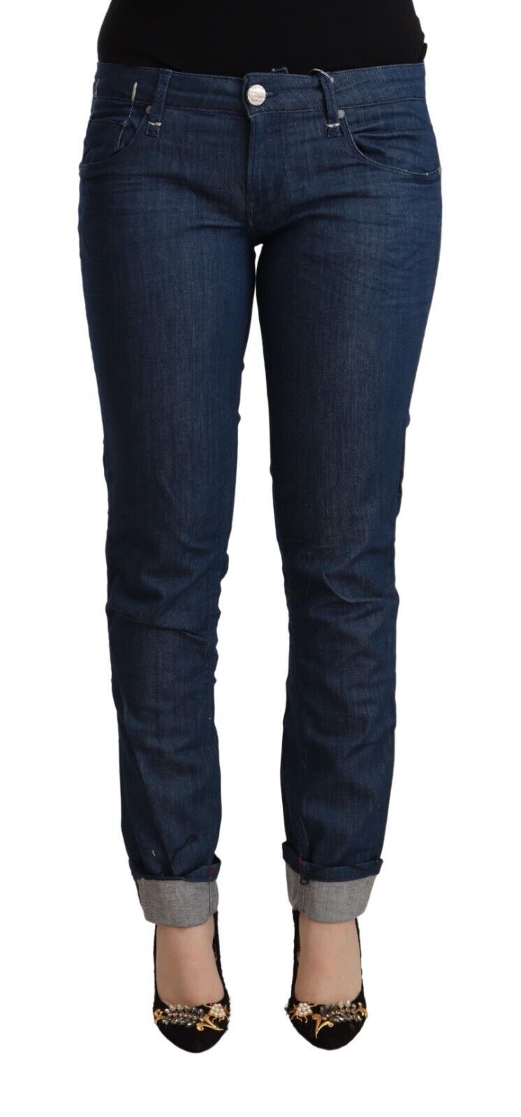 Jeans ACHT Low Waist bleu