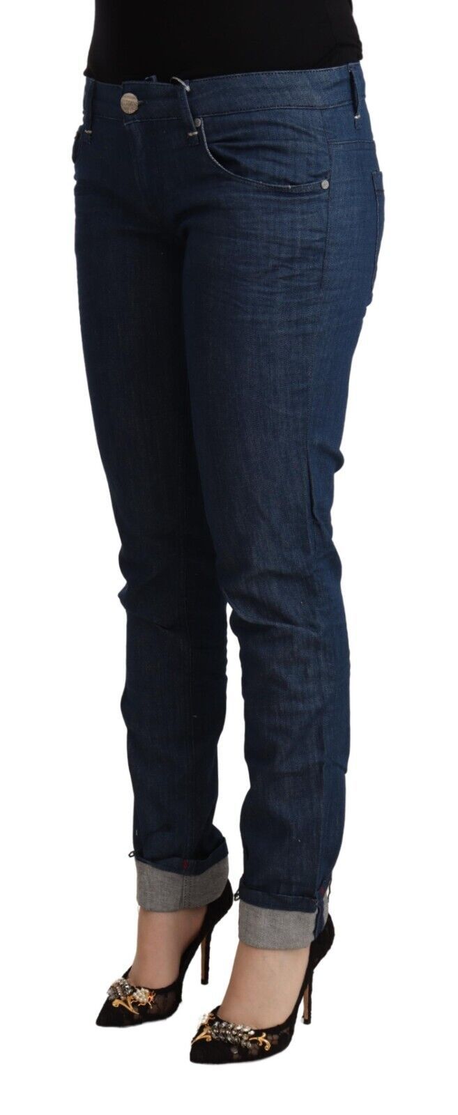 Jeans ACHT Low Waist bleu