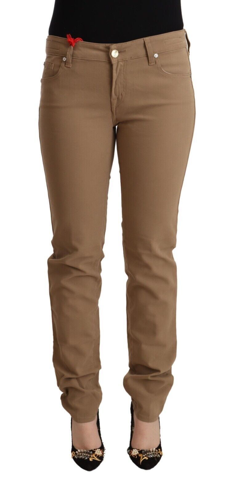 Pantalons Jacob Cohen mid waist bruns