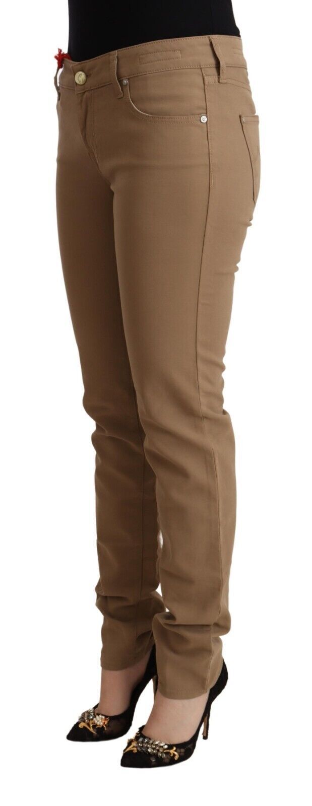 Pantalons Jacob Cohen mid waist bruns