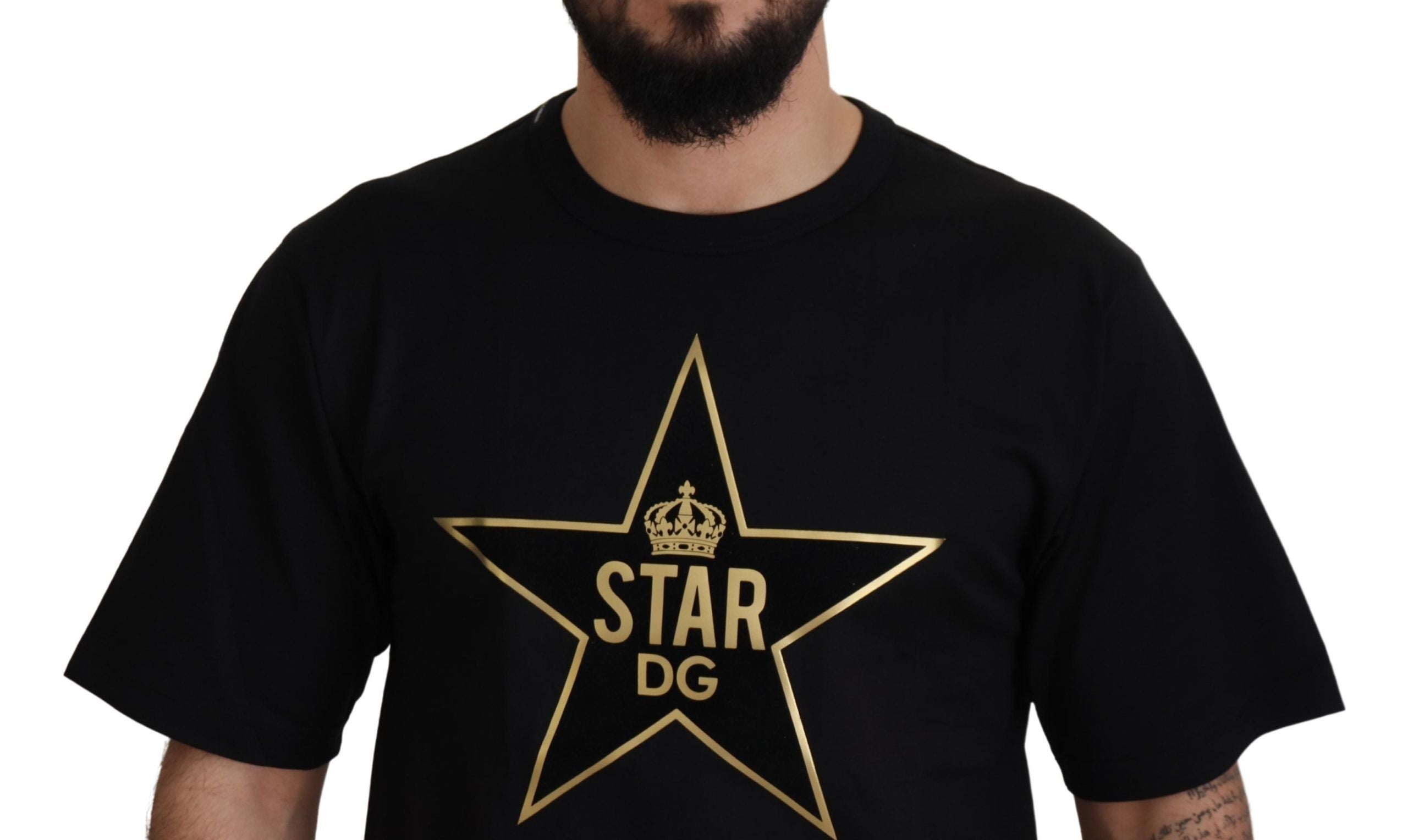 T-shirt Dolce & Gabbana DG noir