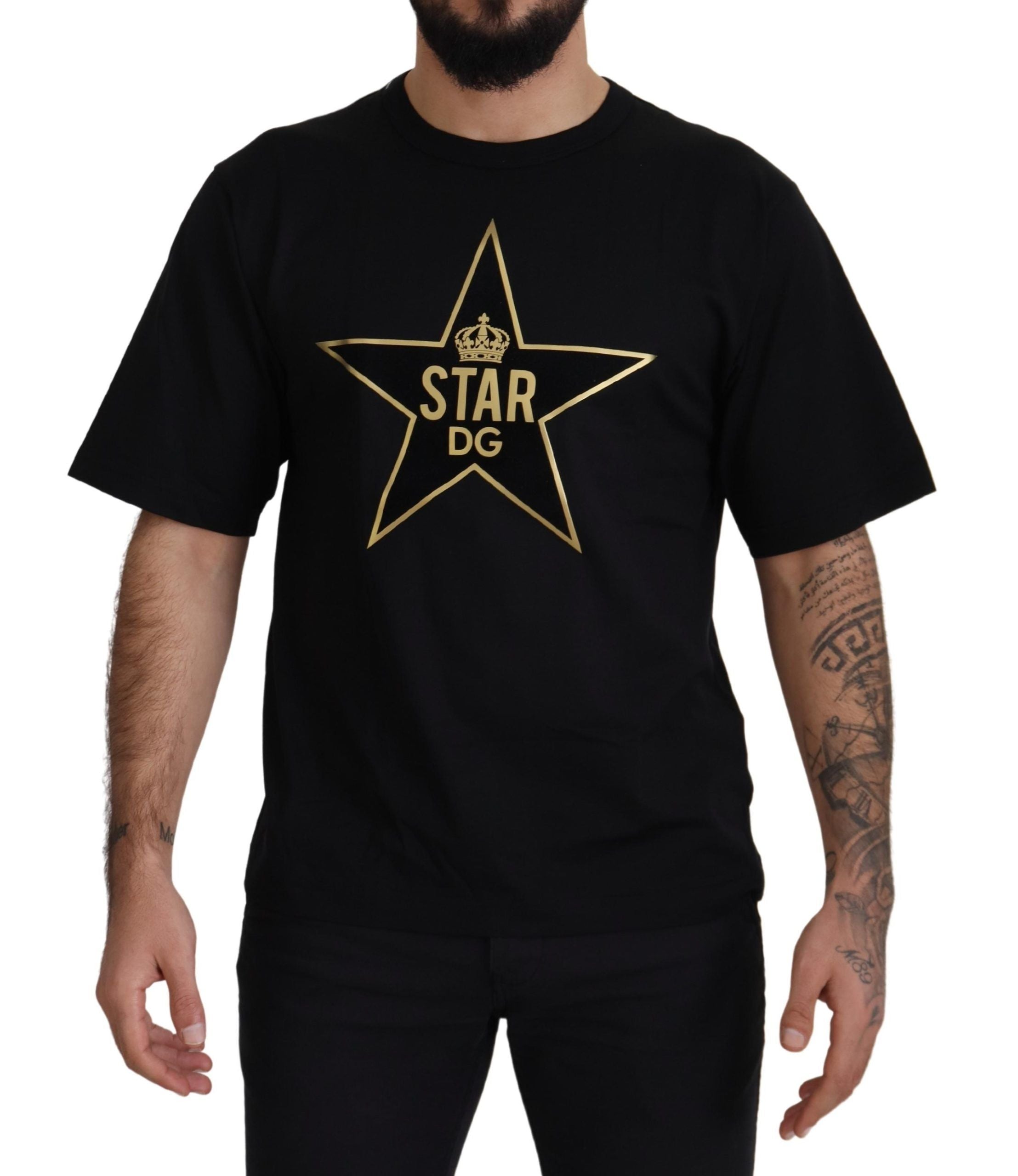 T-shirt Dolce & Gabbana DG noir