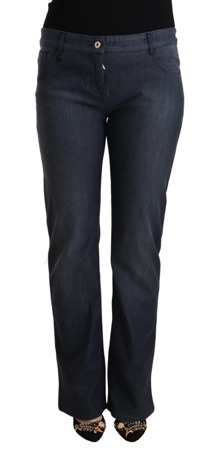 Jeans Marghi Lo’ droit bleu foncé