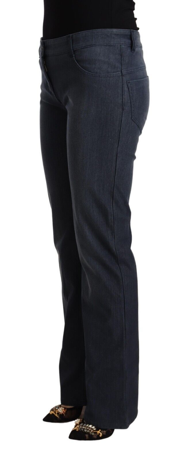 Jeans Marghi Lo’ droit bleu foncé
