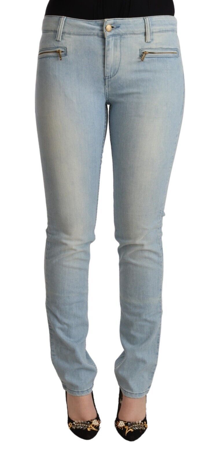 Jeans Mila Schon mid waist bleu clair