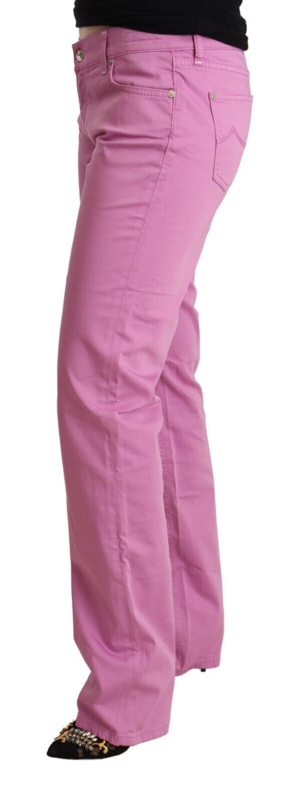 Pantalon Jacob Cohen taille basse rose