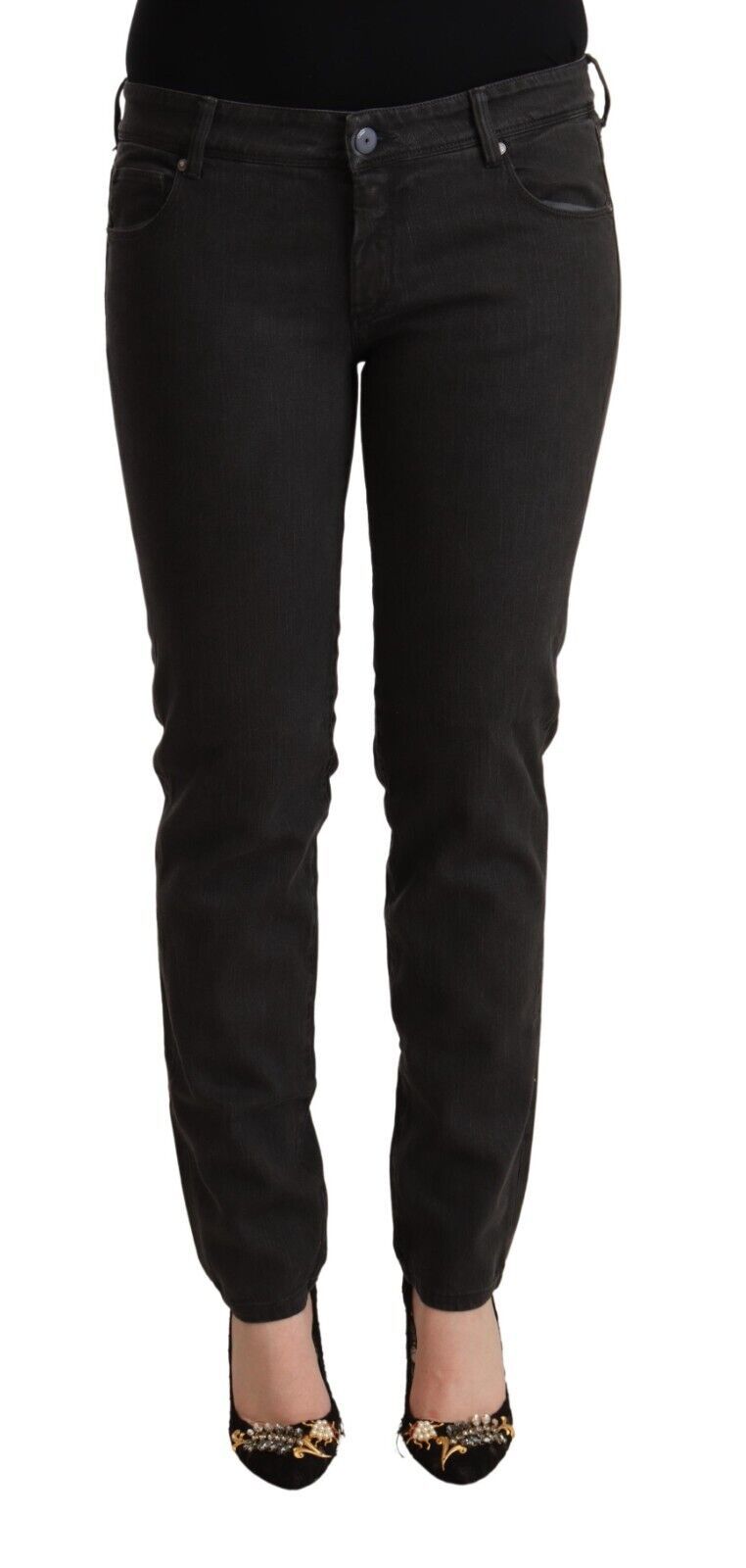 Jeans ermano scervino bas noirs