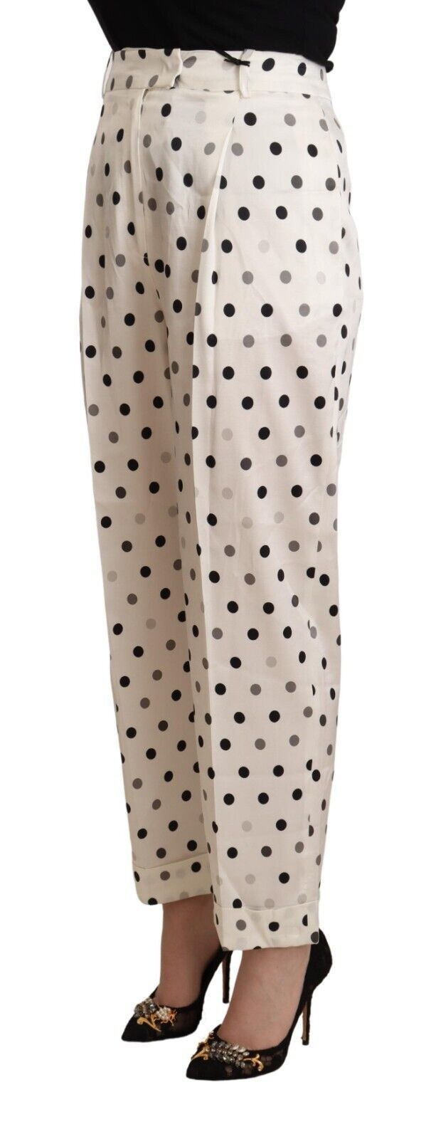 Pantalons Ermanno Scervino à pois blancs