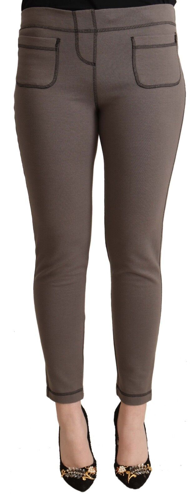 Leggings GALLIANO Mid Waist gris