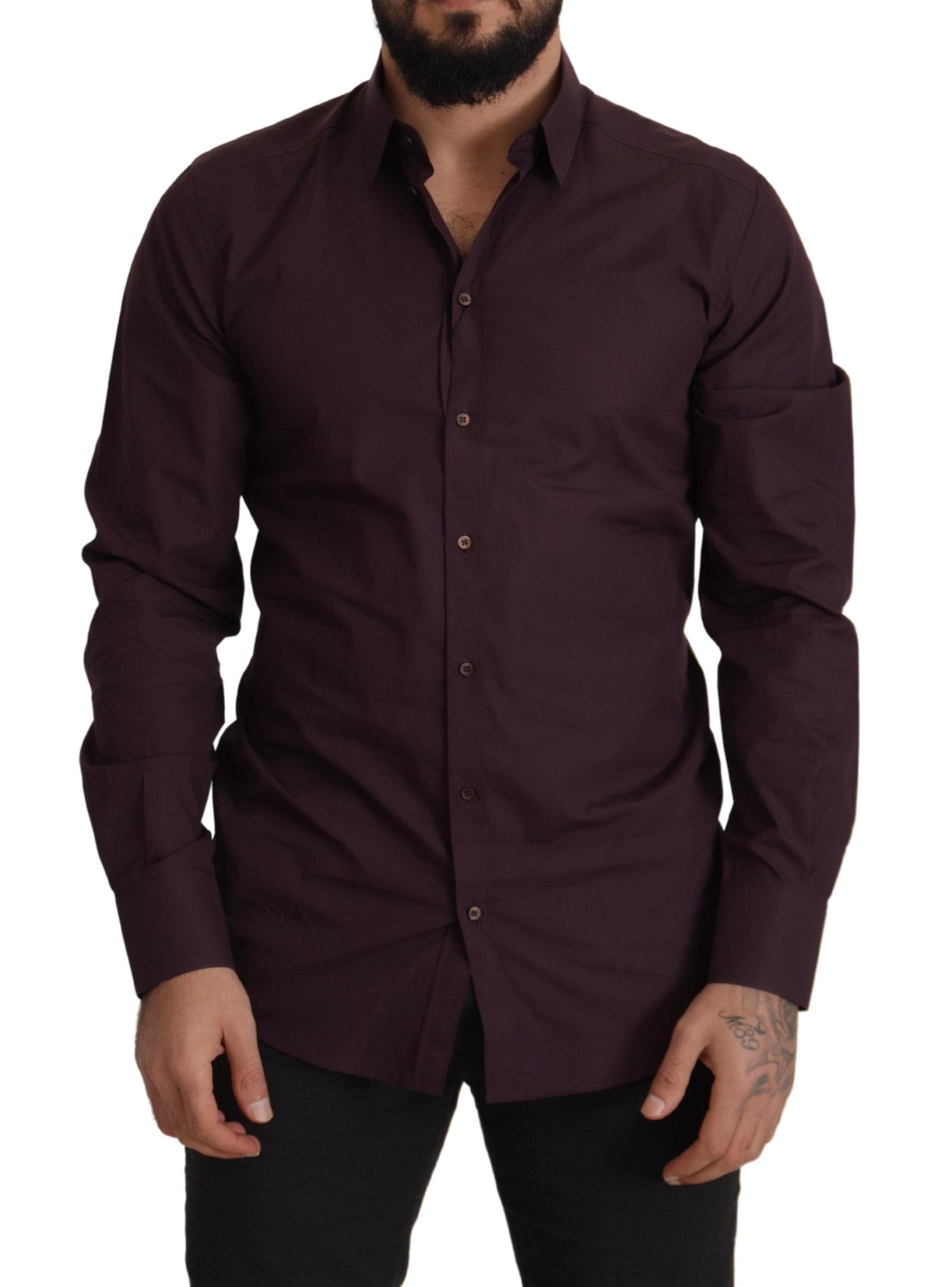 Chemise Dolce & Gabbana GOLD violette