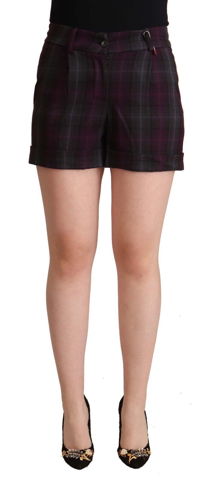 Short Bencivenga mid waist multicolore