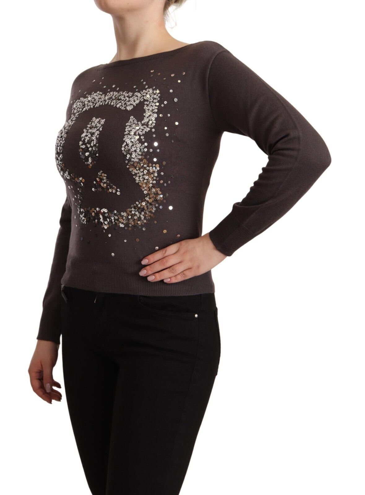 Pull GALLIANO Long Rue marron