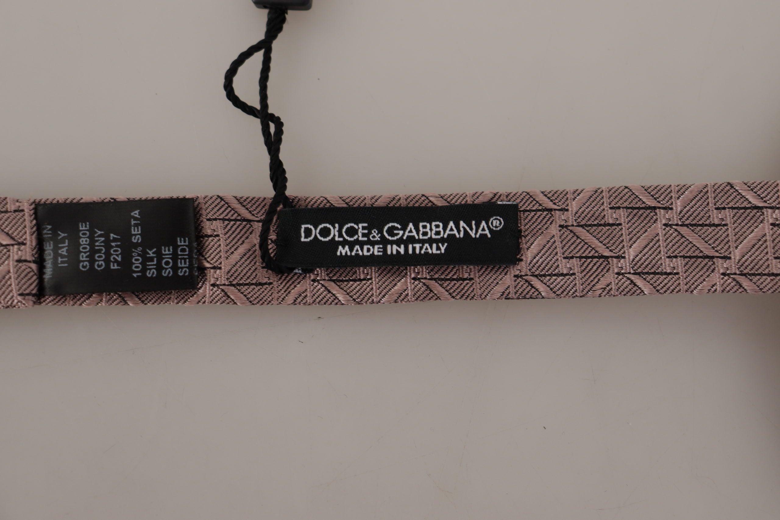 Nœud papillon Dolce & Gabbana gris