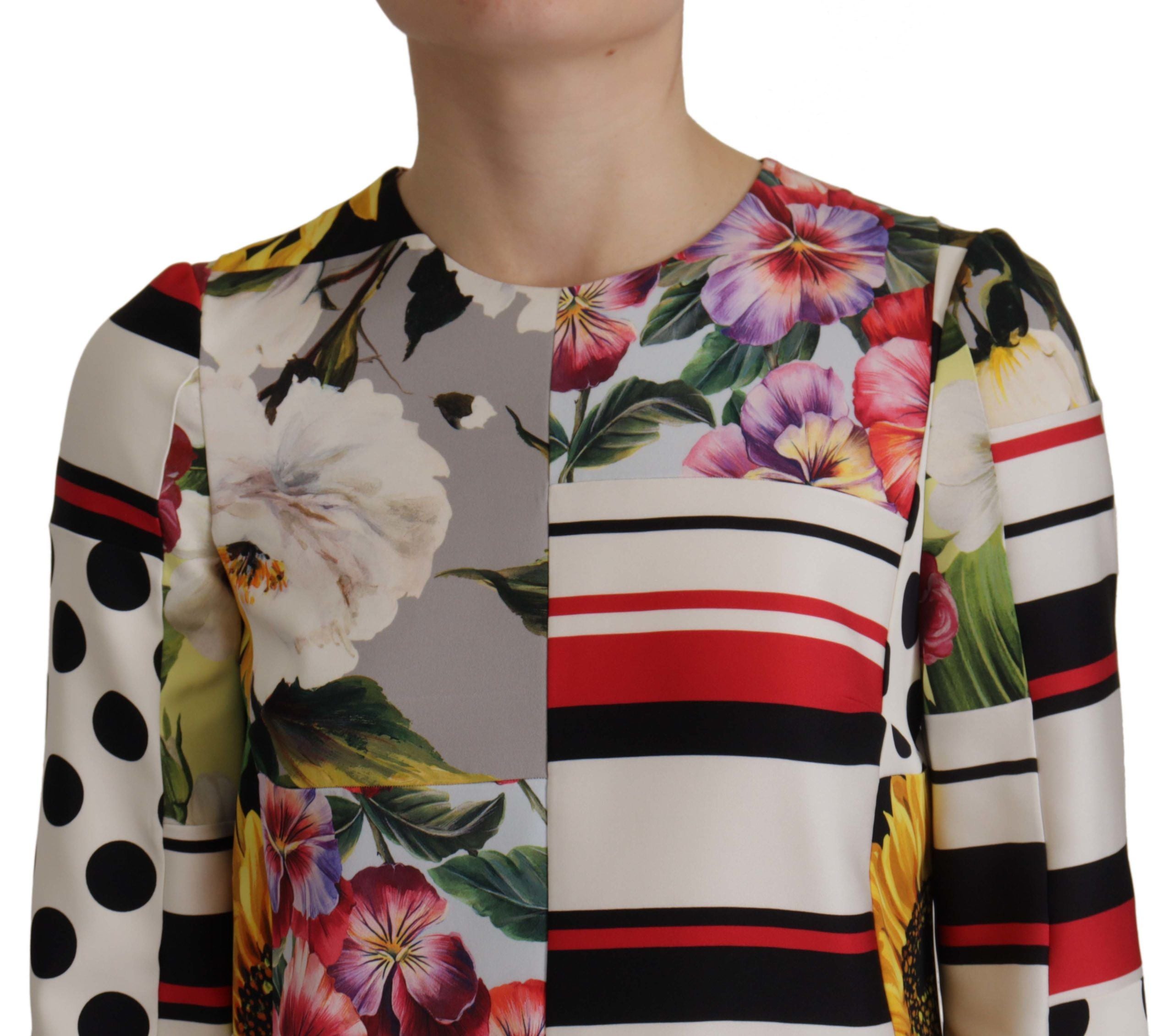 Robe DOLCE & GABBANA Patchwork multicolore Dolce & Gabbana