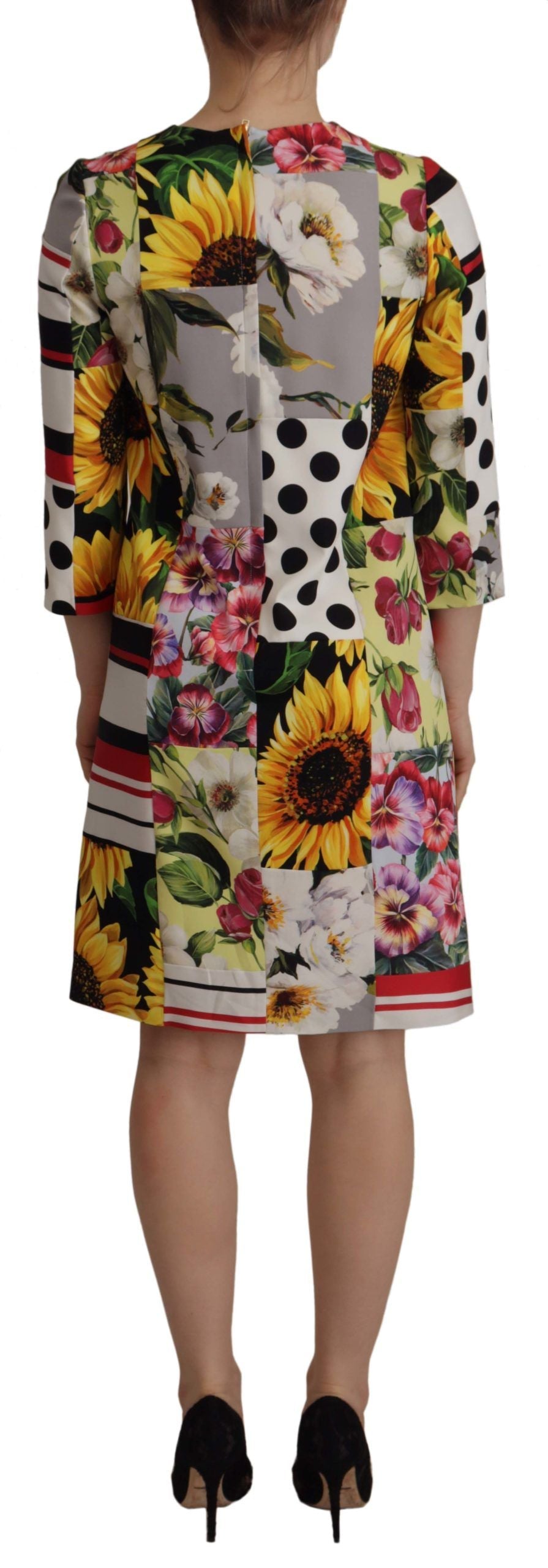Robe DOLCE & GABBANA Patchwork multicolore Dolce & Gabbana