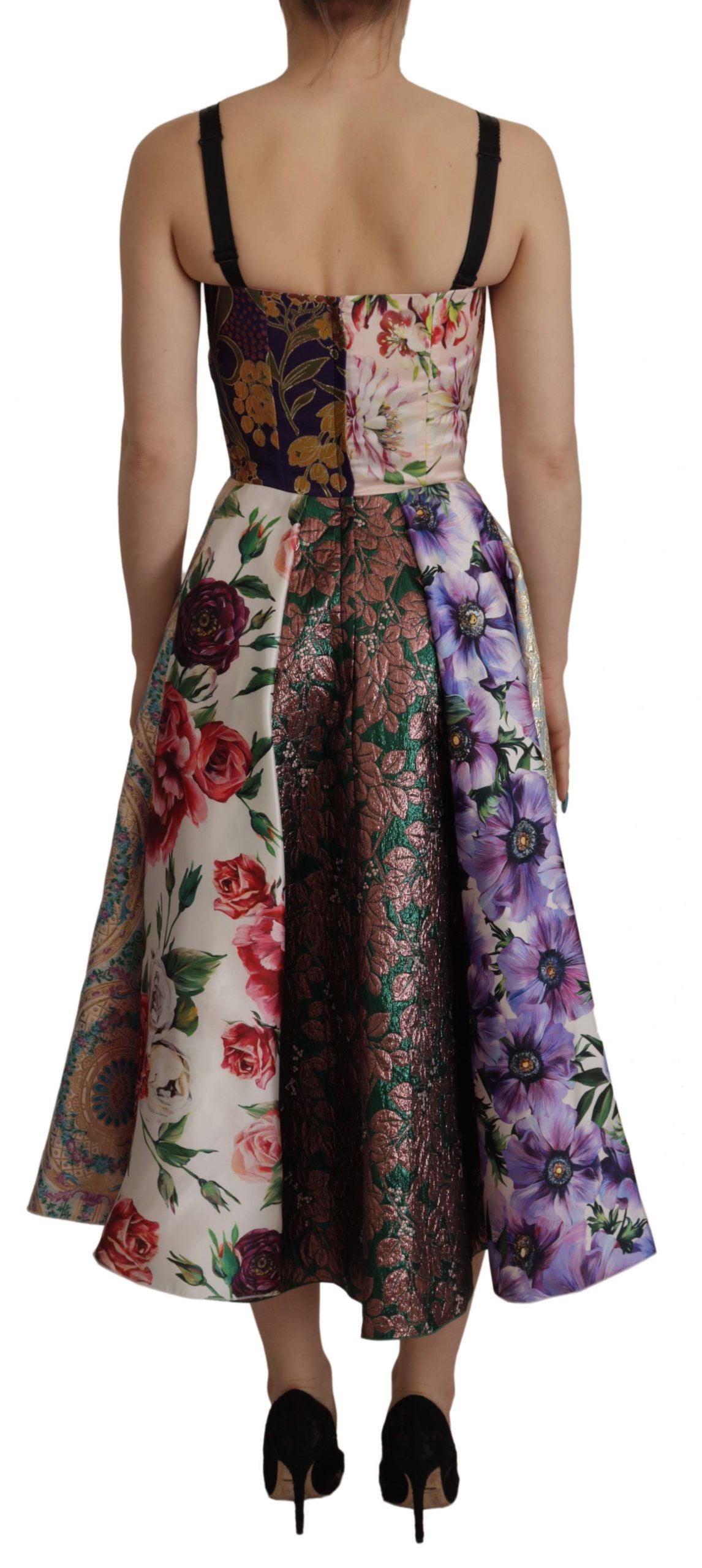 Robe Dolce & Gabbana Patchwork multicolore Dolce & Gabbana